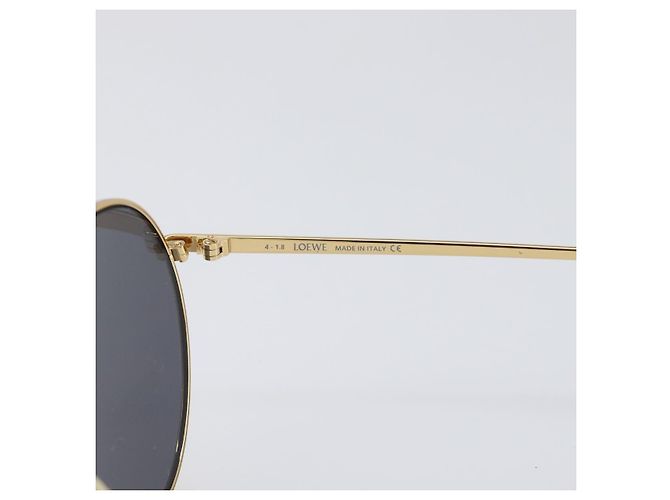 Gafas de sol LOEWE Metal Gold Auth bs36917 Dorado - vista 8