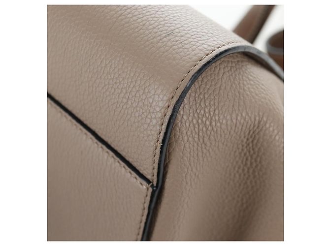 Borsa a mano LOEWE Hammock Small in pelle 2way Beige Tono Oro Auth 200149V - vista 21