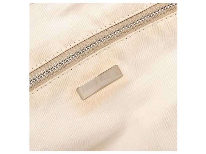 Borsa a mano Miu Miu Canvas Purple Brown Auth 199357A Marrone Porpora - vista 19