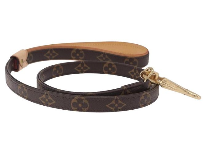 Laisse pour chien LOUIS VUITTON Monogram Less Baxter MM M58056 LV Auth 200086A Monogramme - vue 2