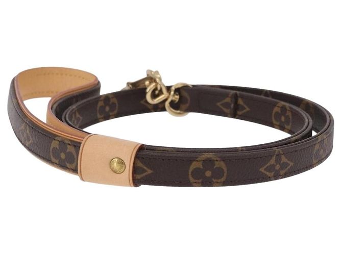 Laisse pour chien LOUIS VUITTON Monogram Less Baxter MM M58056 LV Auth 200086A Monogramme - vue 4