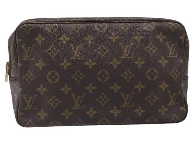 LOUIS VUITTON Monogram Trousse Toilette 28 Clutch Bag M47522 LV Auth 200829V Monogramma - vista 13
