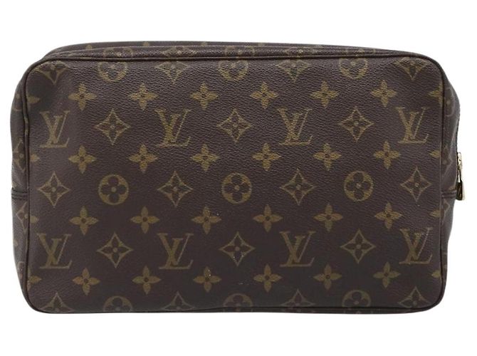 LOUIS VUITTON Monogram Trousse Toilette 28 Clutch Bag M47522 LV Auth 200829V Monogramma - vista 2