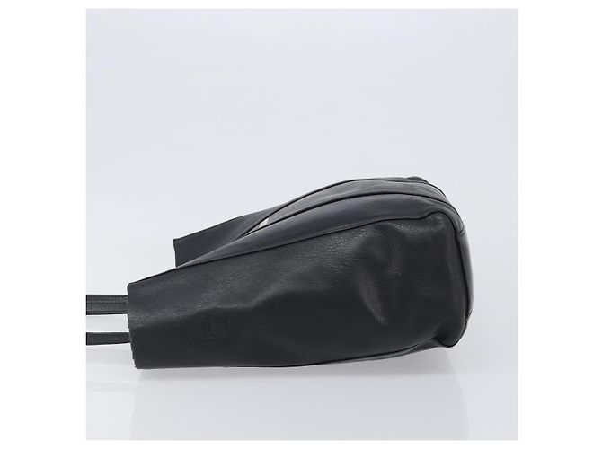 Borsa Tote BALENCIAGA Every Day in pelle nera e argento 551810 Auth hk4005 Nero - vista 4