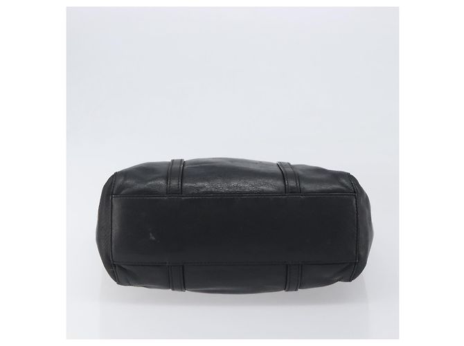 Borsa Tote BALENCIAGA Every Day in pelle nera e argento 551810 Auth hk4005 Nero - vista 5