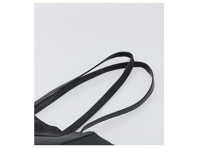 Borsa Tote BALENCIAGA Every Day in pelle nera e argento 551810 Auth hk4005 Nero - vista 8