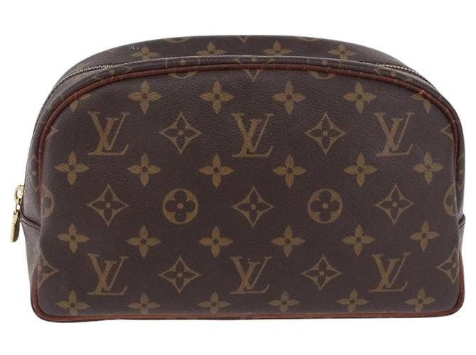 LOUIS VUITTON Monogram Trousse Toilette 25 Clutch Bag M47527 LV Auth ka5980 Monogramma - vista 13