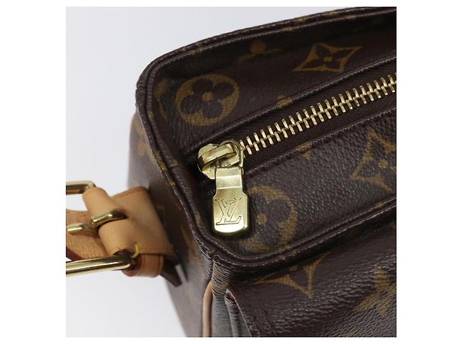 LOUIS VUITTON Borsa a tracolla Monogram Viva Cite MM M51164 LV Auth 200839V Monogramma - vista 17