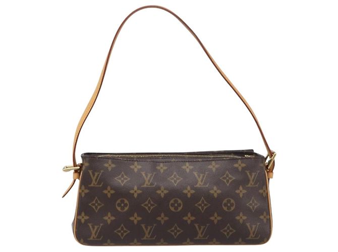 LOUIS VUITTON Borsa a tracolla Monogram Viva Cite MM M51164 LV Auth 200839V Monogramma - vista 2