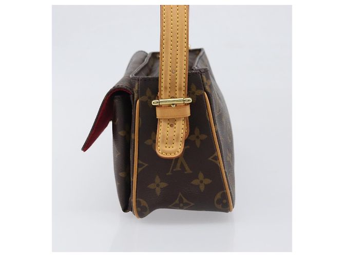 LOUIS VUITTON Borsa a tracolla Monogram Viva Cite MM M51164 LV Auth 200839V Monogramma - vista 3
