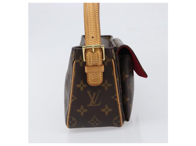 LOUIS VUITTON Borsa a tracolla Monogram Viva Cite MM M51164 LV Auth 200839V Monogramma - vista 4