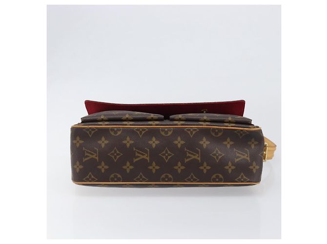 LOUIS VUITTON Borsa a tracolla Monogram Viva Cite MM M51164 LV Auth 200839V Monogramma - vista 5