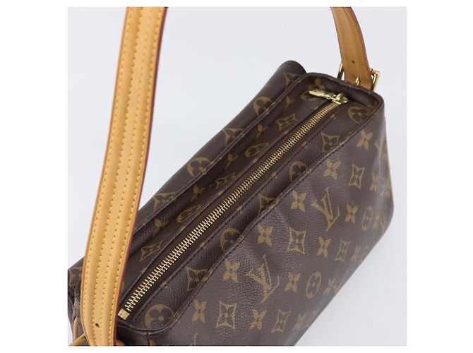 LOUIS VUITTON Borsa a tracolla Monogram Viva Cite MM M51164 LV Auth 200839V Monogramma - vista 6