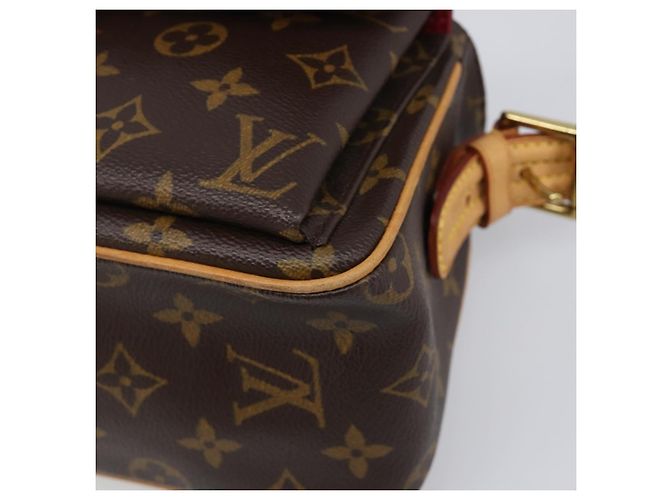 LOUIS VUITTON Borsa a tracolla Monogram Viva Cite MM M51164 LV Auth 200839V Monogramma - vista 9