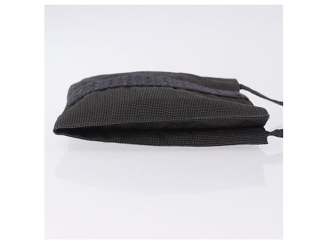 Hermès HERMES Her Line Pochette Canvas Gray Auth 200835 Braun - Ansicht 3