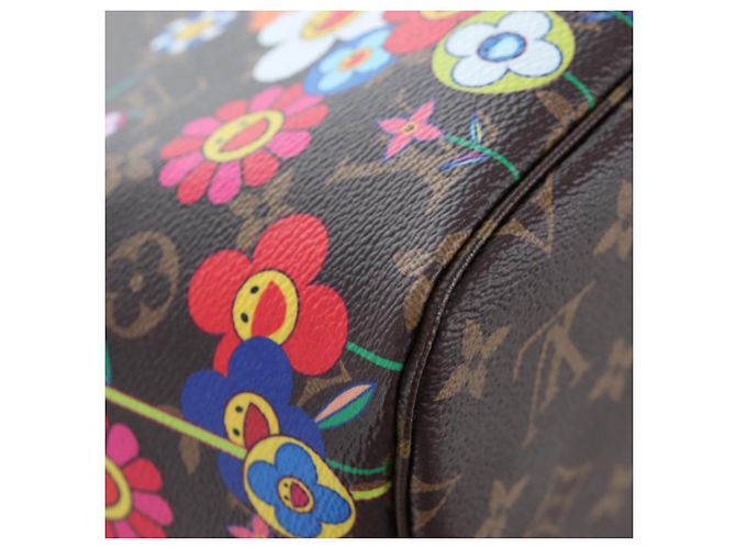 Bolso Tote LOUIS VUITTON Monogram Flower Neverfull MM M13271 LV Auth 197257SM Monograma - vista 15