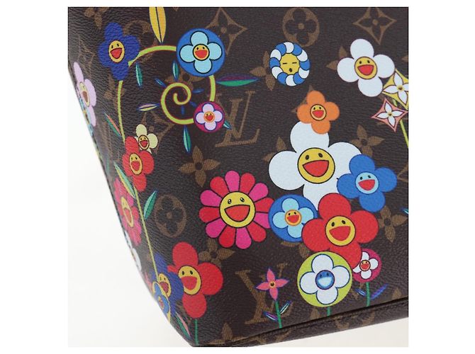 Bolso Tote LOUIS VUITTON Monogram Flower Neverfull MM M13271 LV Auth 197257SM Monograma - vista 17