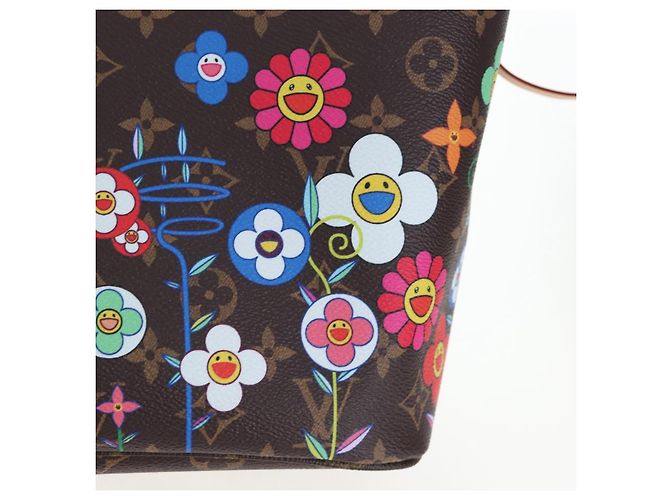 Bolso Tote LOUIS VUITTON Monogram Flower Neverfull MM M13271 LV Auth 197257SM Monograma - vista 19