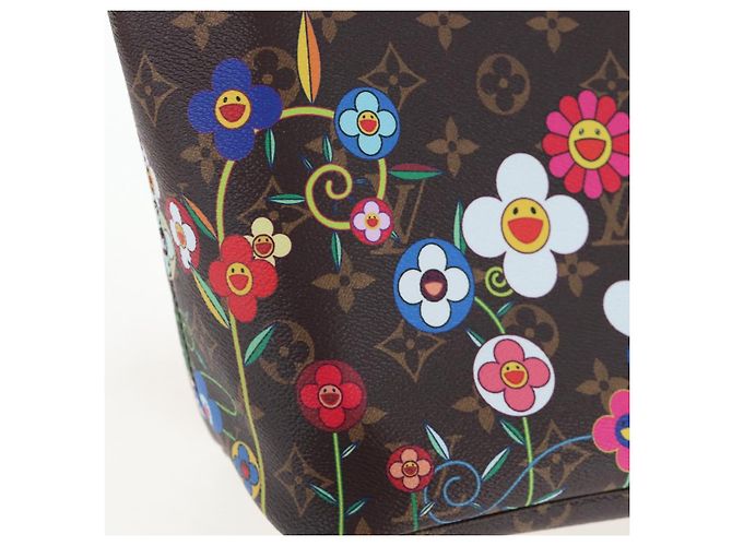Bolso Tote LOUIS VUITTON Monogram Flower Neverfull MM M13271 LV Auth 197257SM Monograma - vista 20