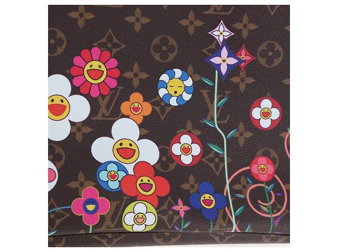 Bolso Tote LOUIS VUITTON Monogram Flower Neverfull MM M13271 LV Auth 197257SM Monograma - vista 21