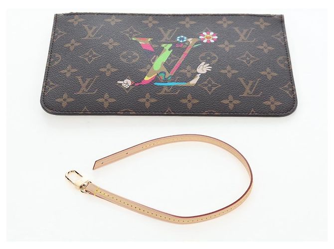 Bolso Tote LOUIS VUITTON Monogram Flower Neverfull MM M13271 LV Auth 197257SM Monograma - vista 27