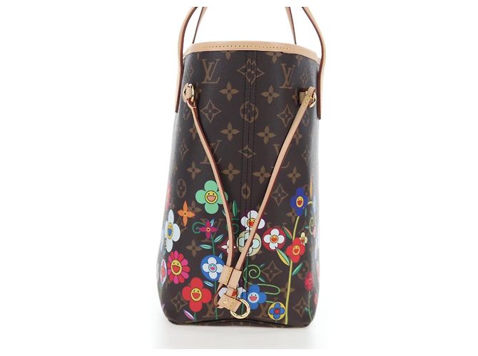 Bolso Tote LOUIS VUITTON Monogram Flower Neverfull MM M13271 LV Auth 197257SM Monograma - vista 4