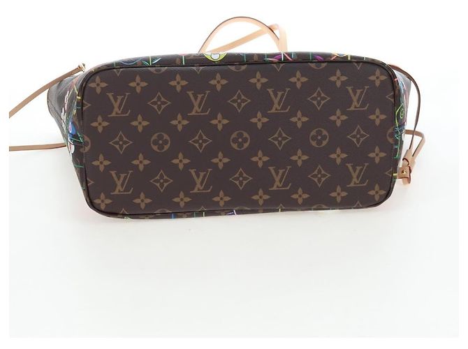 Bolso Tote LOUIS VUITTON Monogram Flower Neverfull MM M13271 LV Auth 197257SM Monograma - vista 5