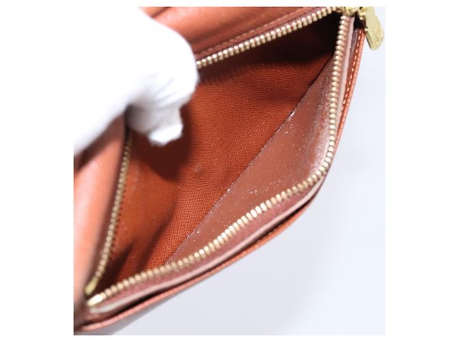 LOUIS VUITTON Monogram Continental Clutch Wallet T61217 LV Auth 197260 Monogramma - vista 10