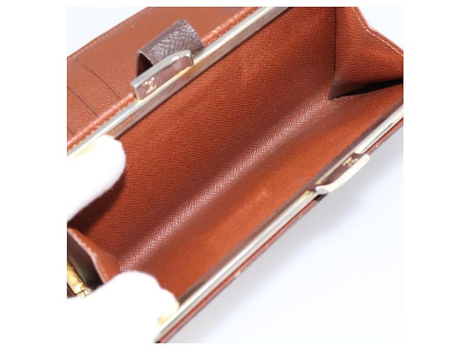 LOUIS VUITTON Monogram Continental Clutch Wallet T61217 LV Auth 197260 Monogramma - vista 11