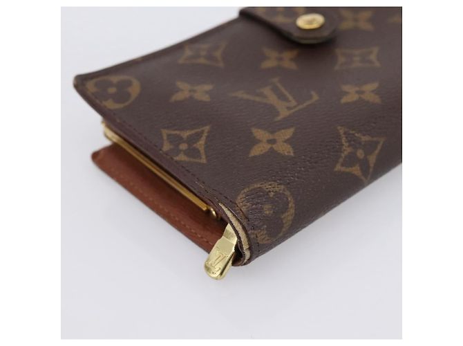 LOUIS VUITTON Monogram Continental Clutch Wallet T61217 LV Auth 197260 Monogramma - vista 14