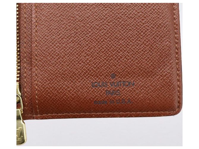 LOUIS VUITTON Monogram Continental Clutch Wallet T61217 LV Auth 197260 Monogramma - vista 17