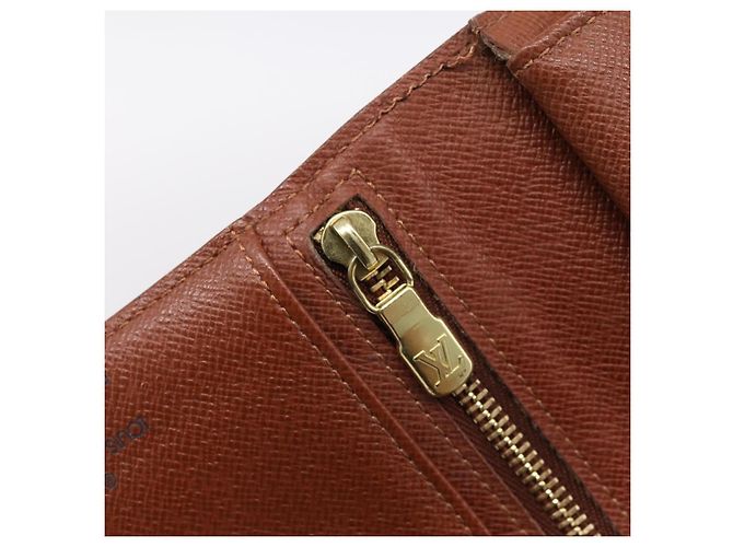 LOUIS VUITTON Monogram Continental Clutch Wallet T61217 LV Auth 197260 Monogramma - vista 19