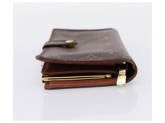 LOUIS VUITTON Monogram Continental Clutch Wallet T61217 LV Auth 197260 Monogramma - vista 3
