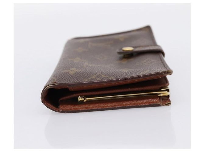 LOUIS VUITTON Monogram Continental Clutch Wallet T61217 LV Auth 197260 Monogramma - vista 4