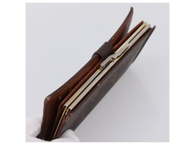 LOUIS VUITTON Monogram Continental Clutch Wallet T61217 LV Auth 197260 Monogramma - vista 5