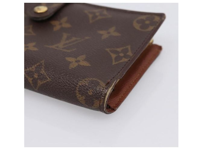 LOUIS VUITTON Monogram Continental Clutch Wallet T61217 LV Auth 197260 Monogramma - vista 7
