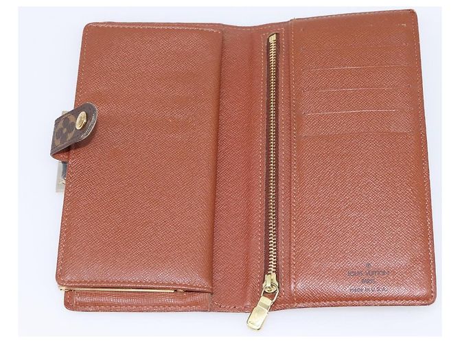 LOUIS VUITTON Monogram Continental Clutch Wallet T61217 LV Auth 197260 Monogramma - vista 8