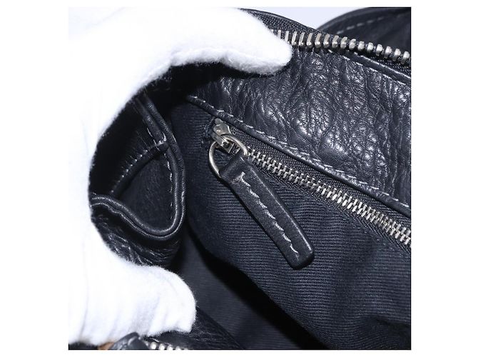 Chloé Borsa Chloe Paddington in pelle nera oro argento autentica ki6773M Nero D'oro - vista 24