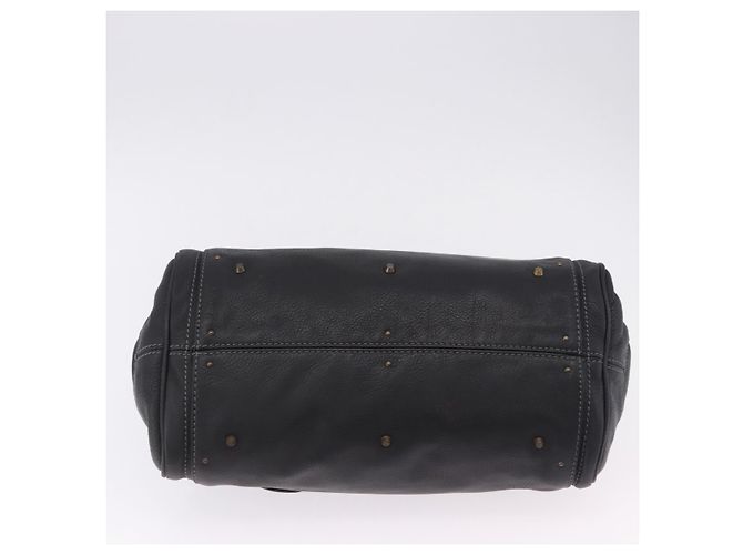 Chloé Borsa Chloe Paddington in pelle nera oro argento autentica ki6773M Nero D'oro - vista 5