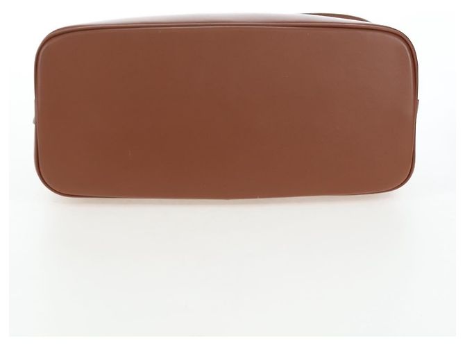 Borsa a tracolla PRADA Vitello Intrecciato in pelle marrone argento autentica 198942M - vista 5