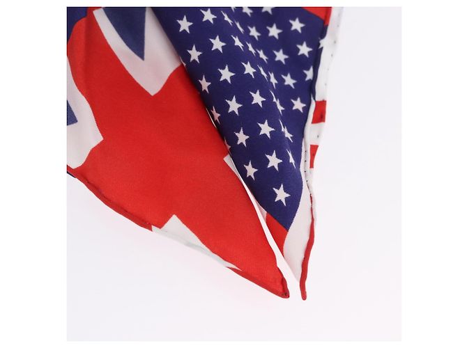 LOUIS VUITTON Bijoux Sac Flags Charm Silk Multicolor MP2485 LV Auth 200403M Multicolore - vista 9