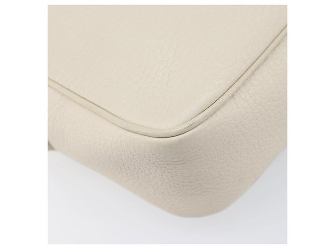 Borsa a tracolla GUCCI in pelle White Gold 308364 Auth 200987V Bianco D'oro - vista 17