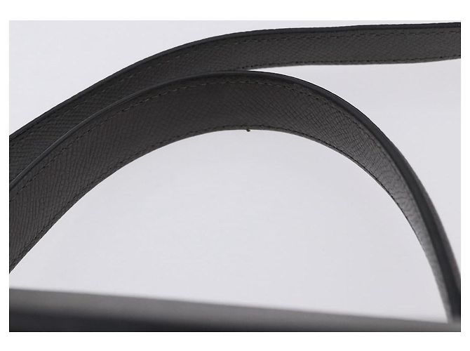 Céline CELINE Borsa Belt Bag Micro Pelle 2 vie Grigio Oro Auth 199385V Marrone D'oro - vista 14