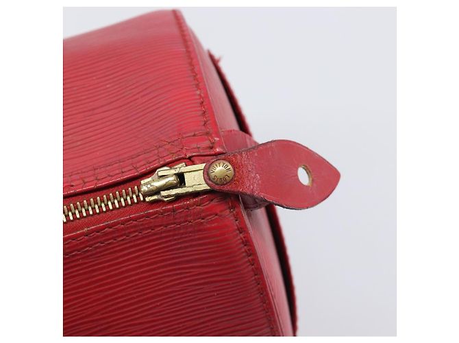 Borsa a mano LOUIS VUITTON Epi Speedy 30 Castilian Red M43007 LV Auth 197473 Rosso - vista 10
