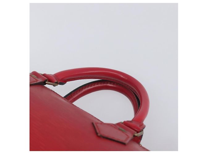 Borsa a mano LOUIS VUITTON Epi Speedy 30 Castilian Red M43007 LV Auth 197473 Rosso - vista 14