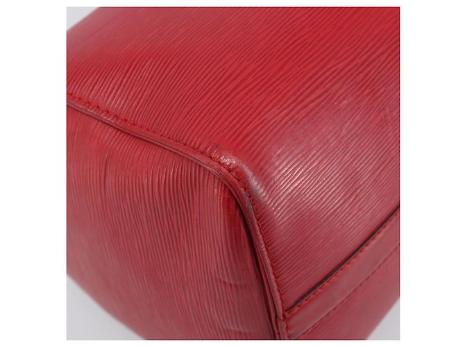 Borsa a mano LOUIS VUITTON Epi Speedy 30 Castilian Red M43007 LV Auth 197473 Rosso - vista 15