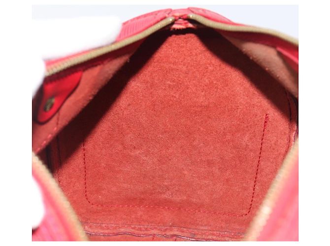 Borsa a mano LOUIS VUITTON Epi Speedy 30 Castilian Red M43007 LV Auth 197473 Rosso - vista 20