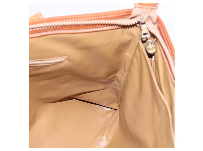 Céline Borsa Tote CELINE Macadam PVC Pelle Marrone Auth 202166 - vista 19