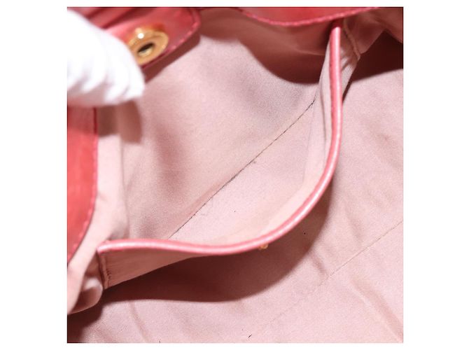 Borsa a mano Miu Miu Vitello Luxe in pelle 2way Rosa Oro Auth 199481M D'oro - vista 23
