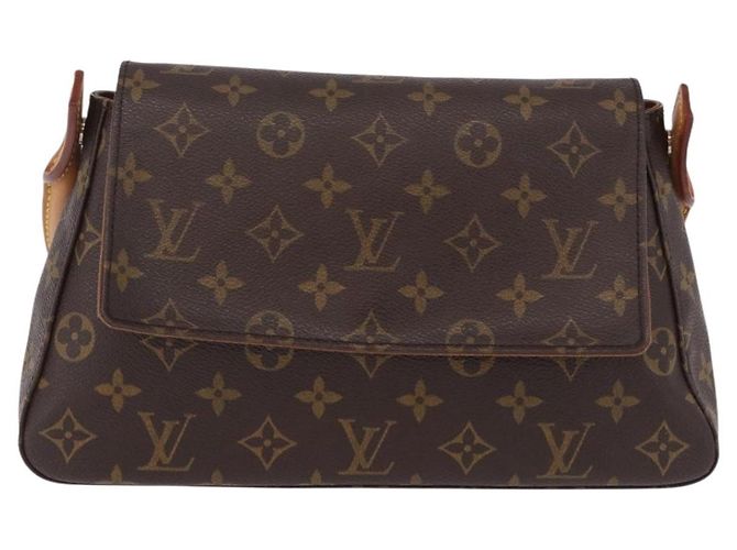 LOUIS VUITTON Borsa a tracolla Mini Looping Monogram M51147 LV Auth 200350V Monogramma - vista 13